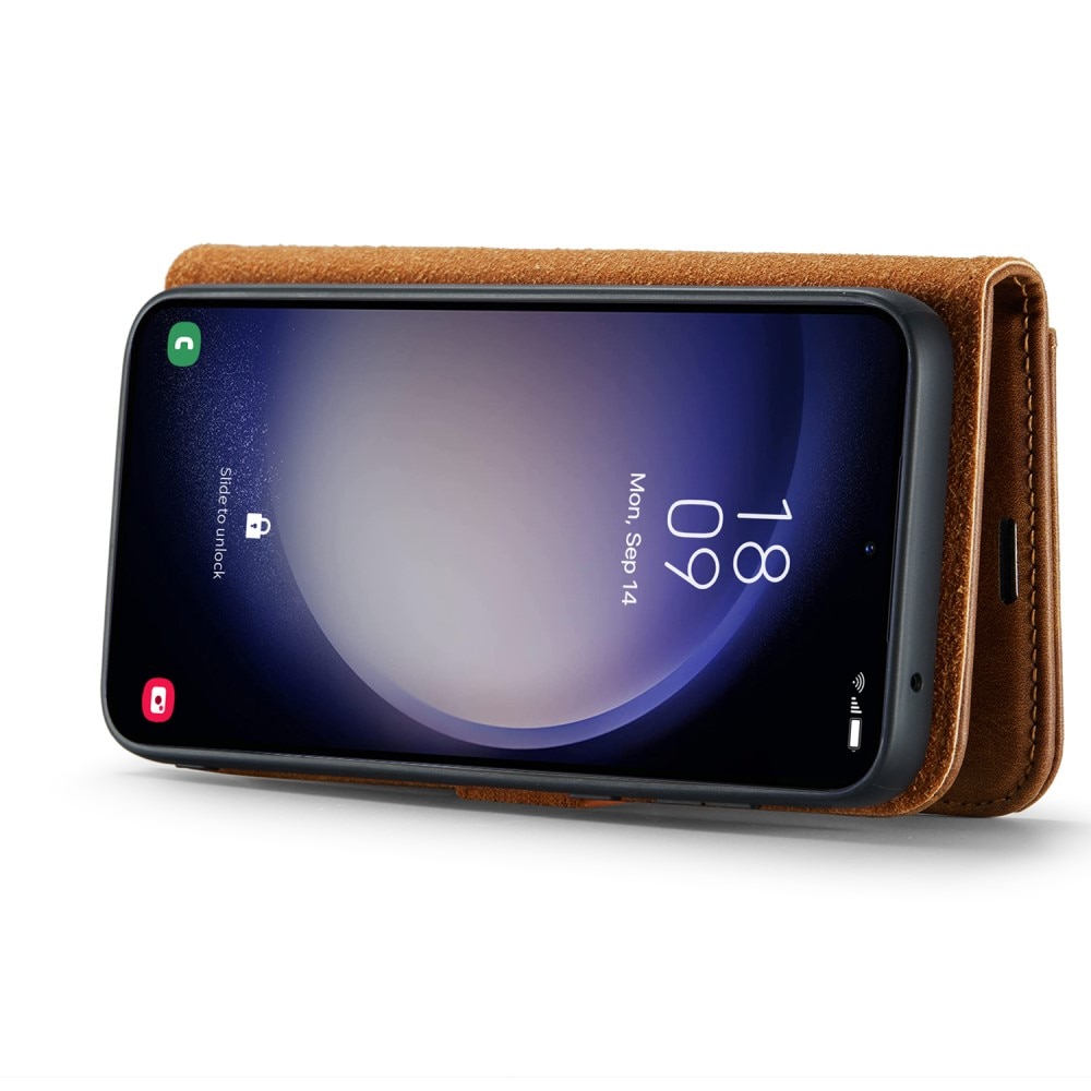 Étui portefeuille Magnet Wallet Samsung Galaxy A36, Cognac