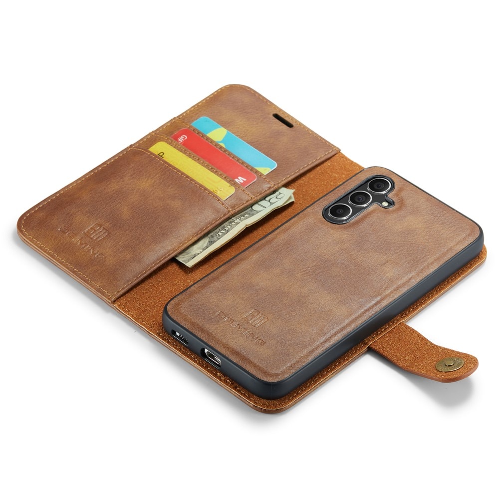 Étui portefeuille Magnet Wallet Samsung Galaxy A36, Cognac