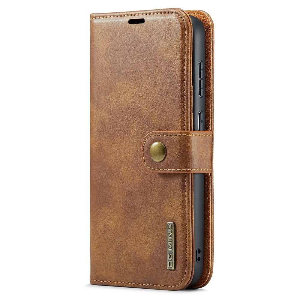 Étui portefeuille Magnet Wallet Samsung Galaxy S25, Cognac