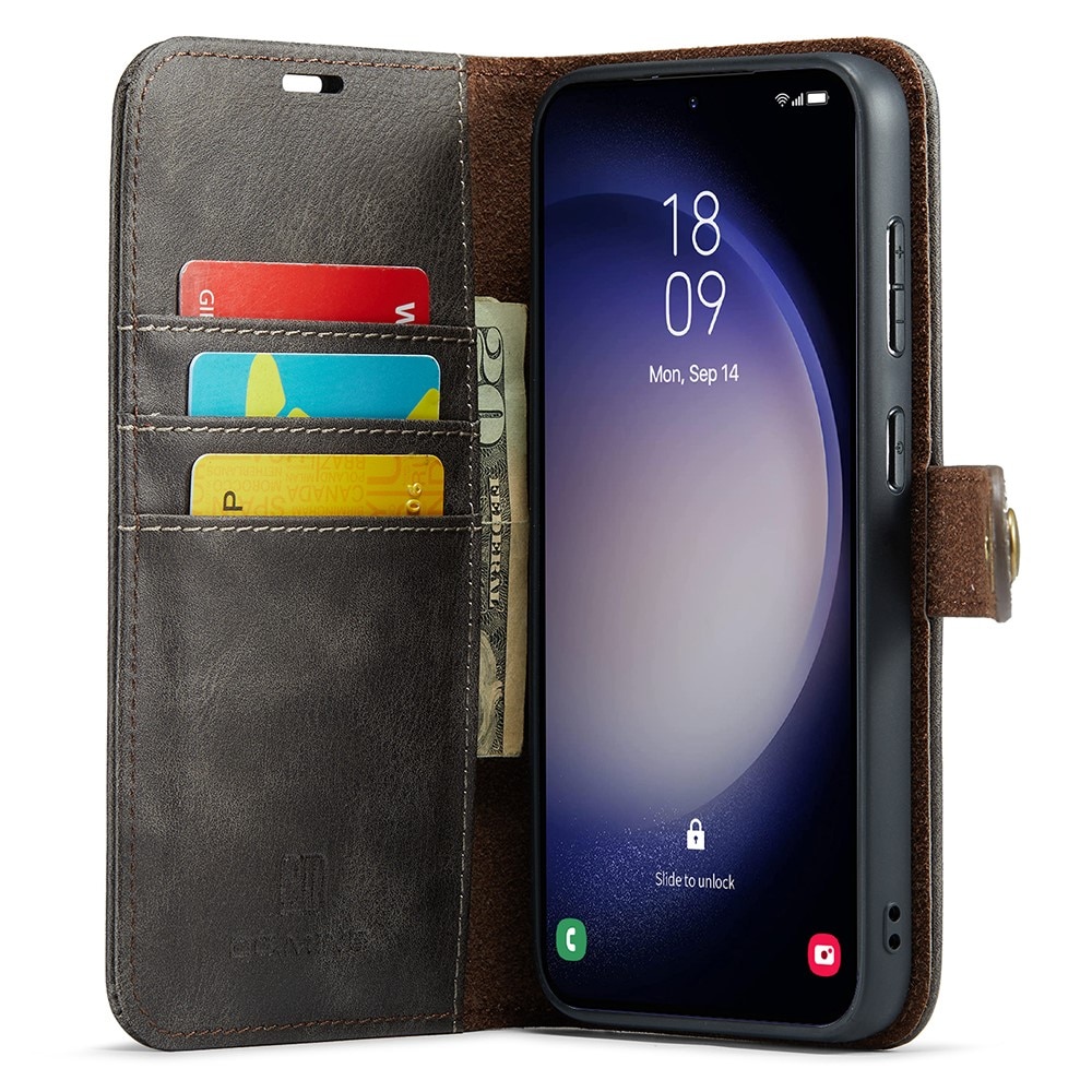 Étui portefeuille Magnet Wallet Samsung Galaxy S25, Brown