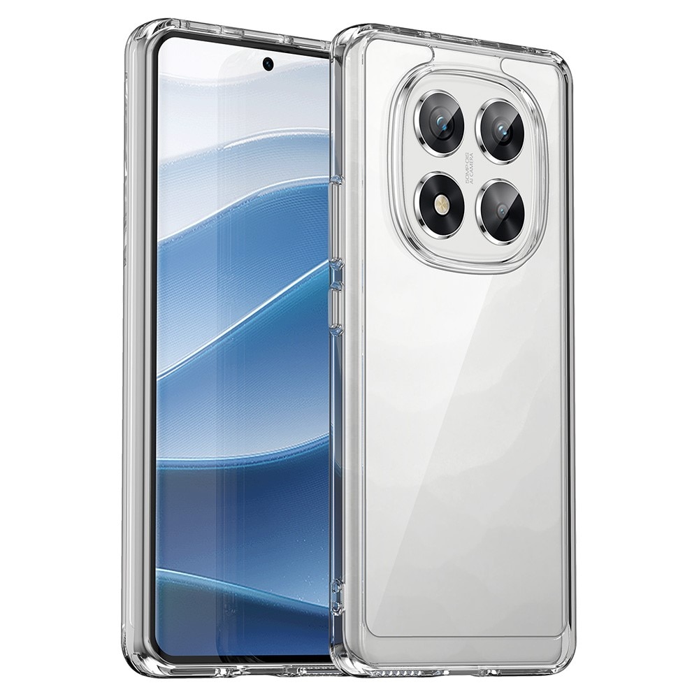 Coque hybride pour Xiaomi Redmi Note 14 Pro, transparent