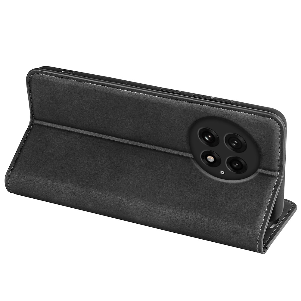 Coque portefeuille mince  OnePlus 13, noir