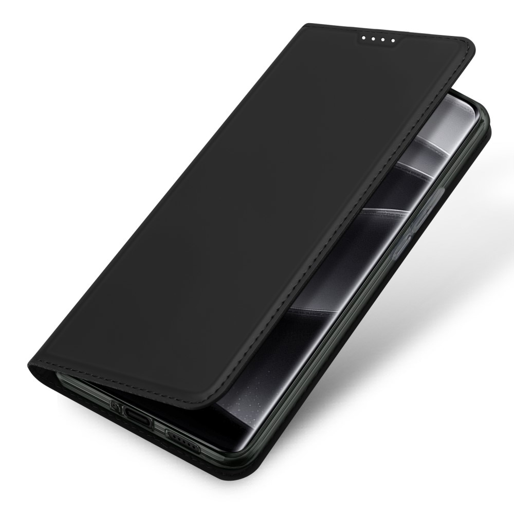 Étui portefeuille Skin Pro Series Xiaomi Redmi Note 14 Pro Plus, Noir