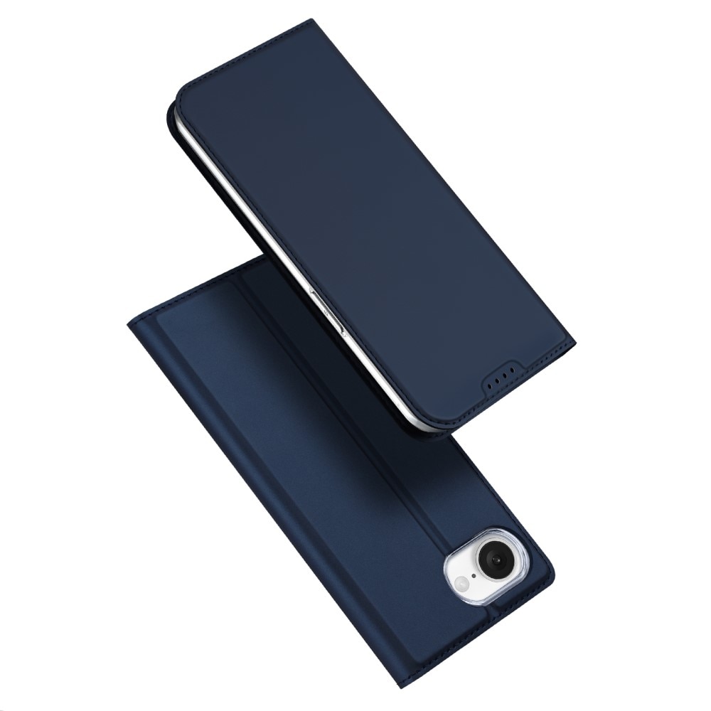 Étui portefeuille Skin Pro Series iPhone SE 2025, Navy