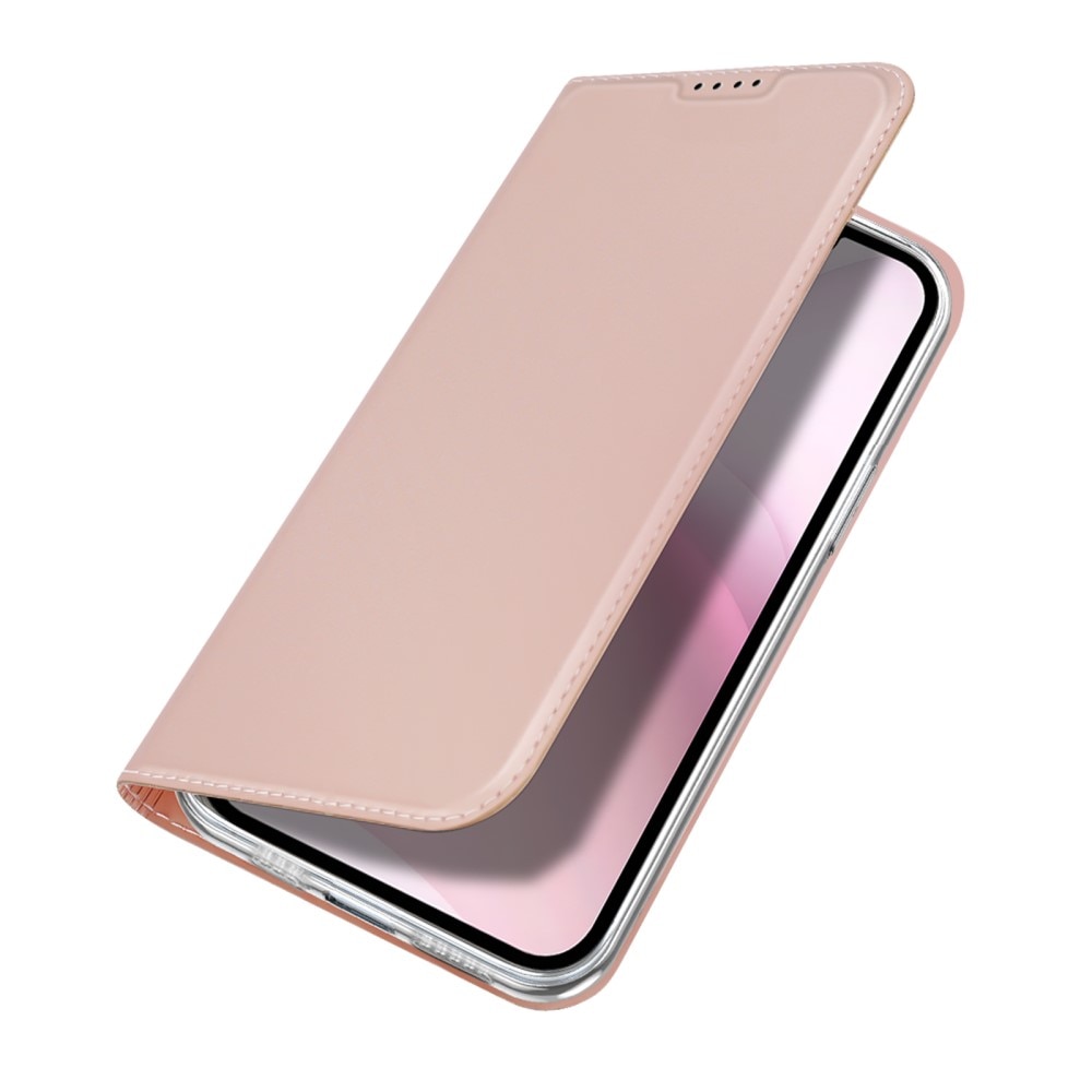 Étui portefeuille Skin Pro Series iPhone SE 2025, Rose Gold