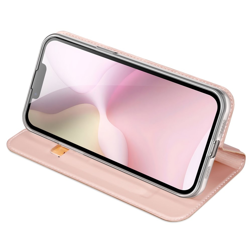 Étui portefeuille Skin Pro Series iPhone SE 2025, Rose Gold