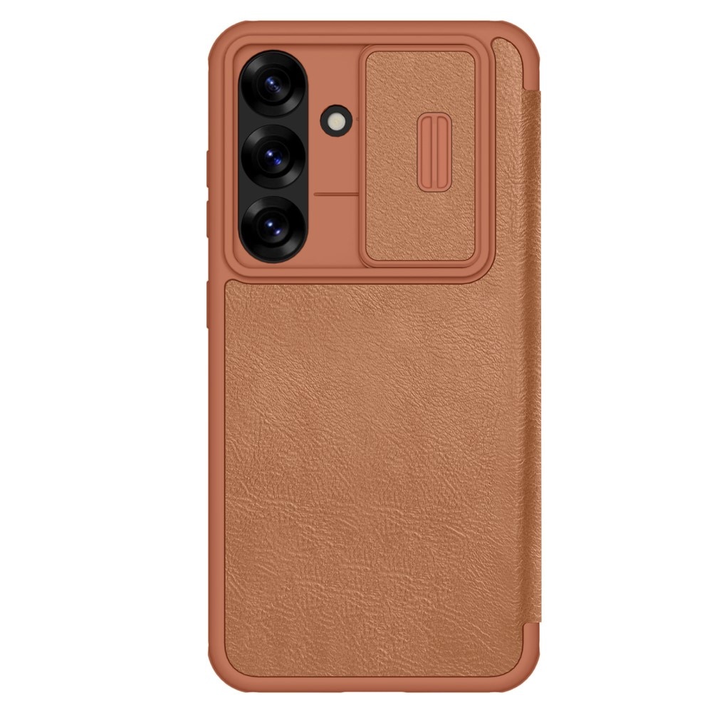 Etui Qin Pro CamShield Samsung Galaxy S25 Brown