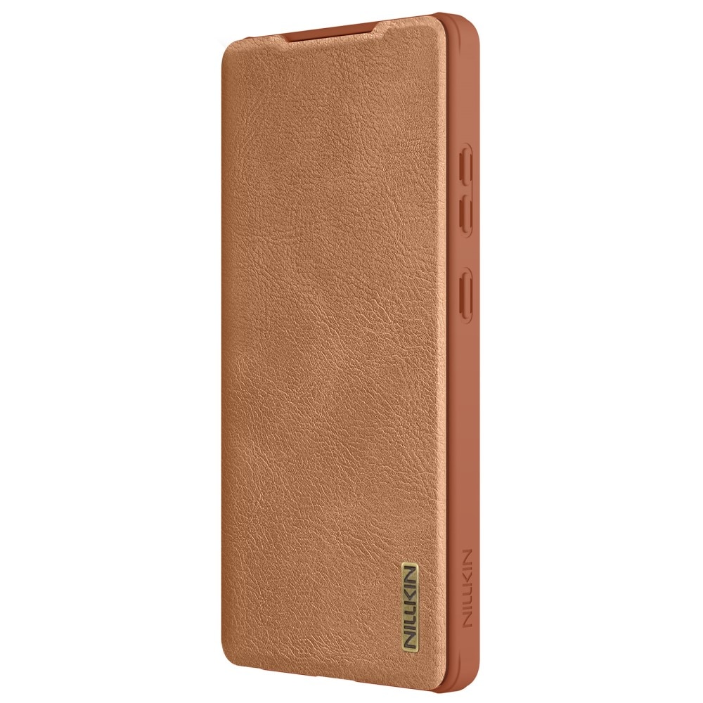 Etui Qin Pro CamShield Samsung Galaxy S25 Ultra Brown