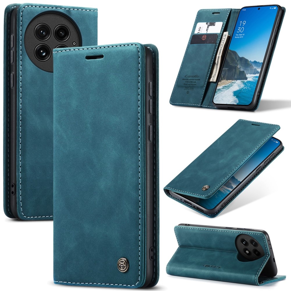 Étui portefeuille mince  OnePlus 13, Bleu