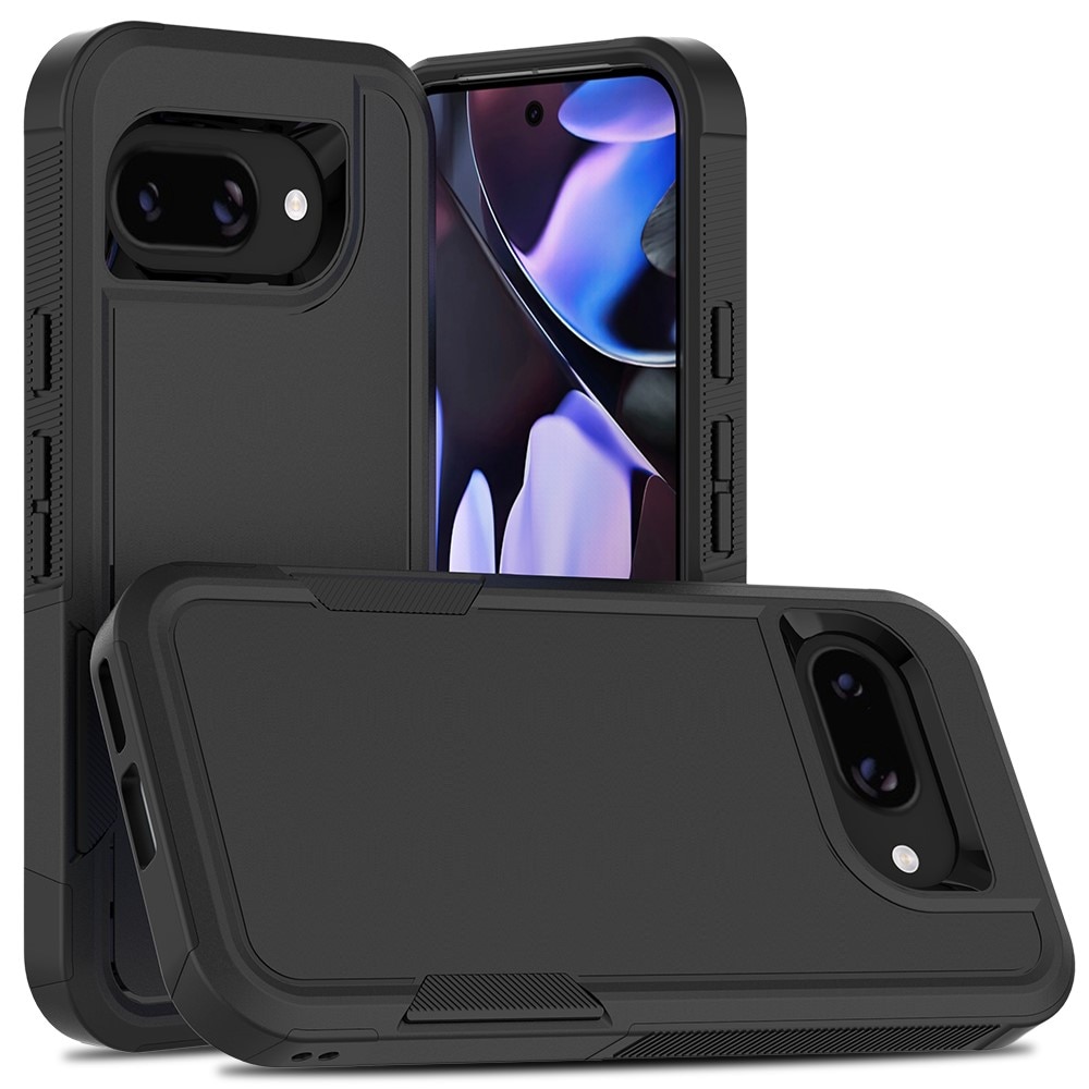 Coque hybride Off-road Google Pixel 9a, noir