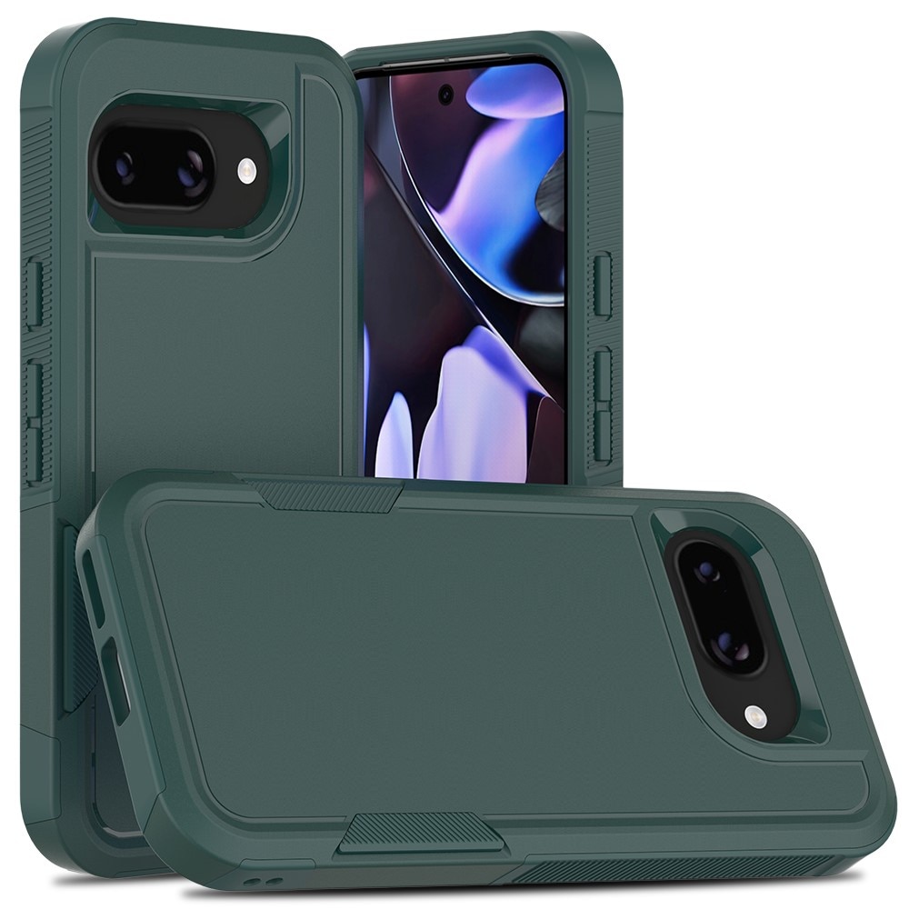 Coque hybride Off-road Google Pixel 9a, Vert