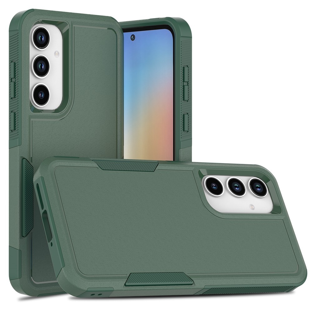 Coque hybride Off-road Samsung Galaxy A56, Vert