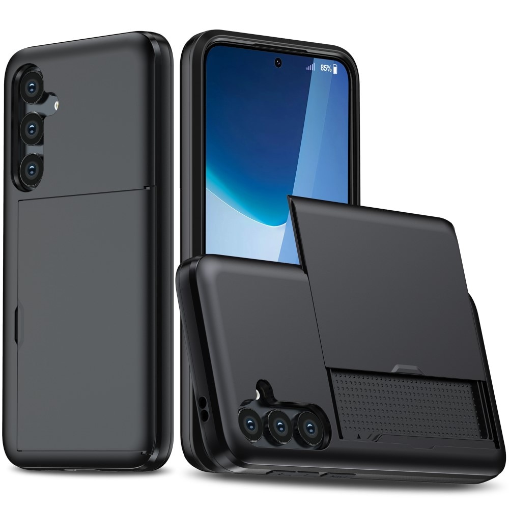 Coque à cartes Samsung Galaxy A56, Noir