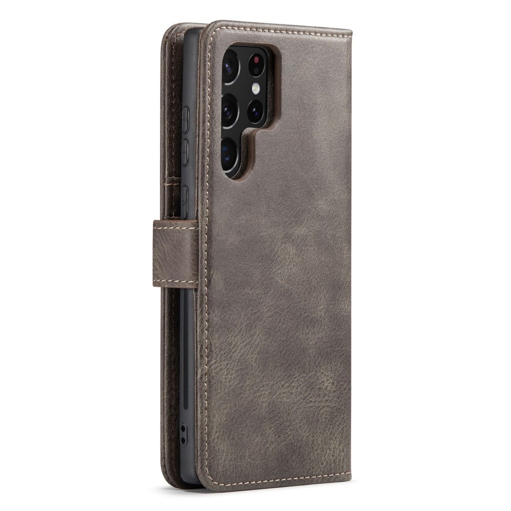 Étui portefeuille Magnet Wallet Samsung Galaxy S23 Ultra Brown