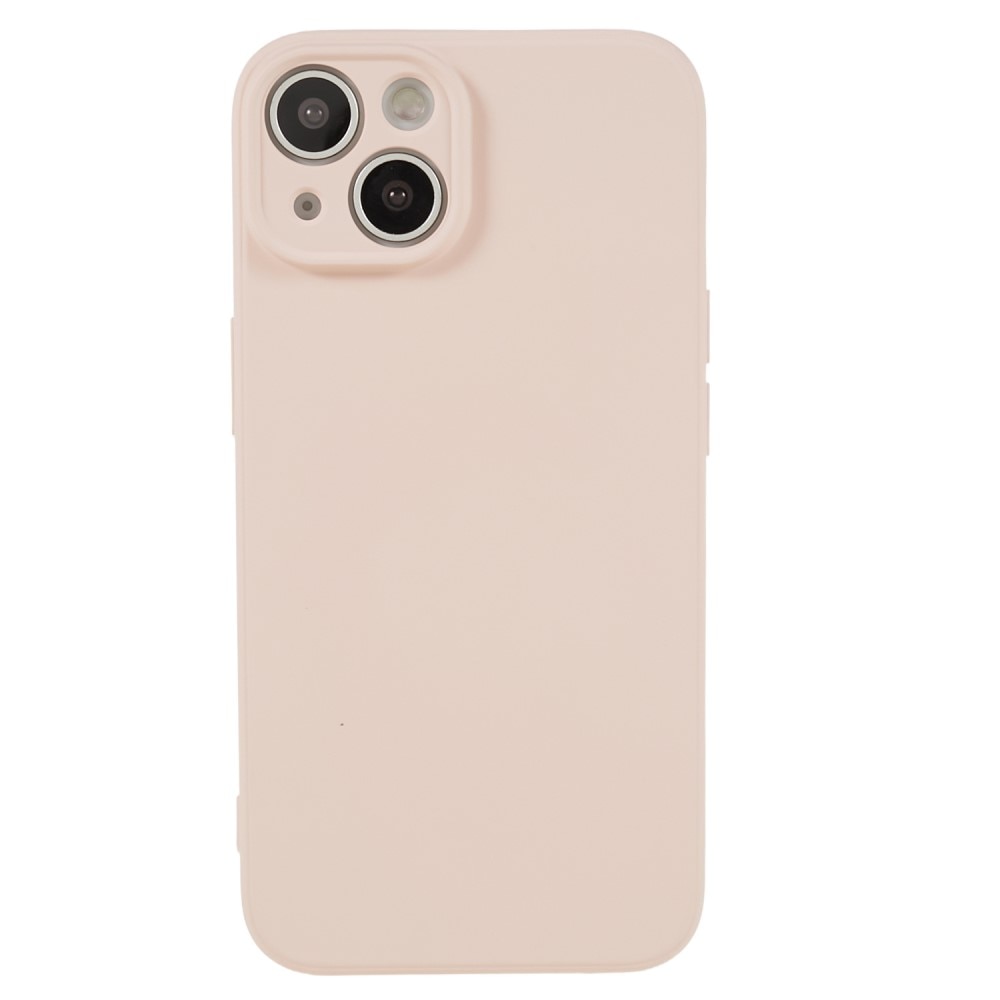 Coque TPU résistante aux chocs iPhone 13, Rose