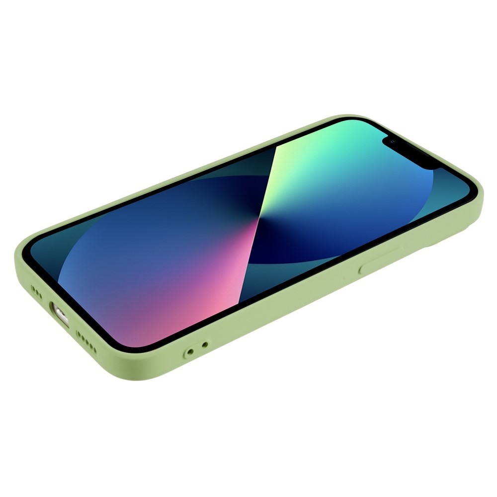 Coque TPU résistante aux chocs iPhone 13, Vert