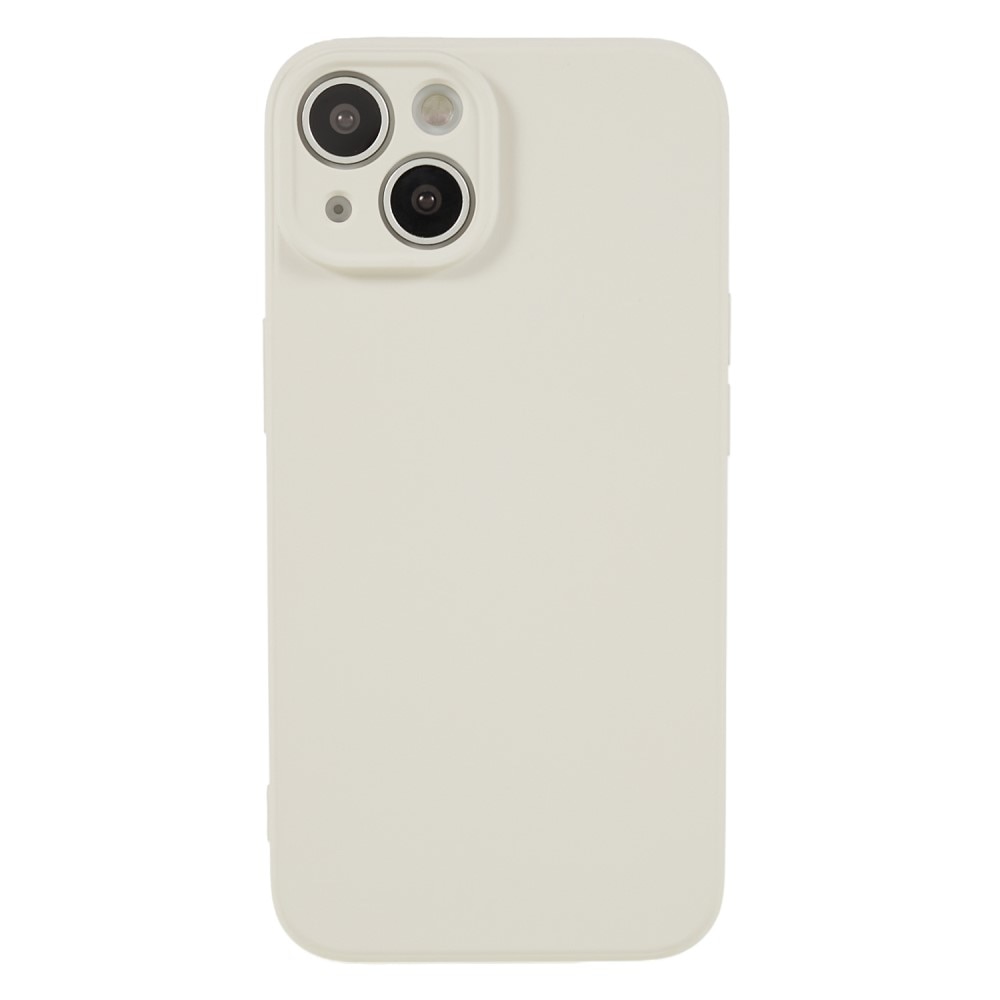 Coque TPU résistante aux chocs iPhone 14, Blanc