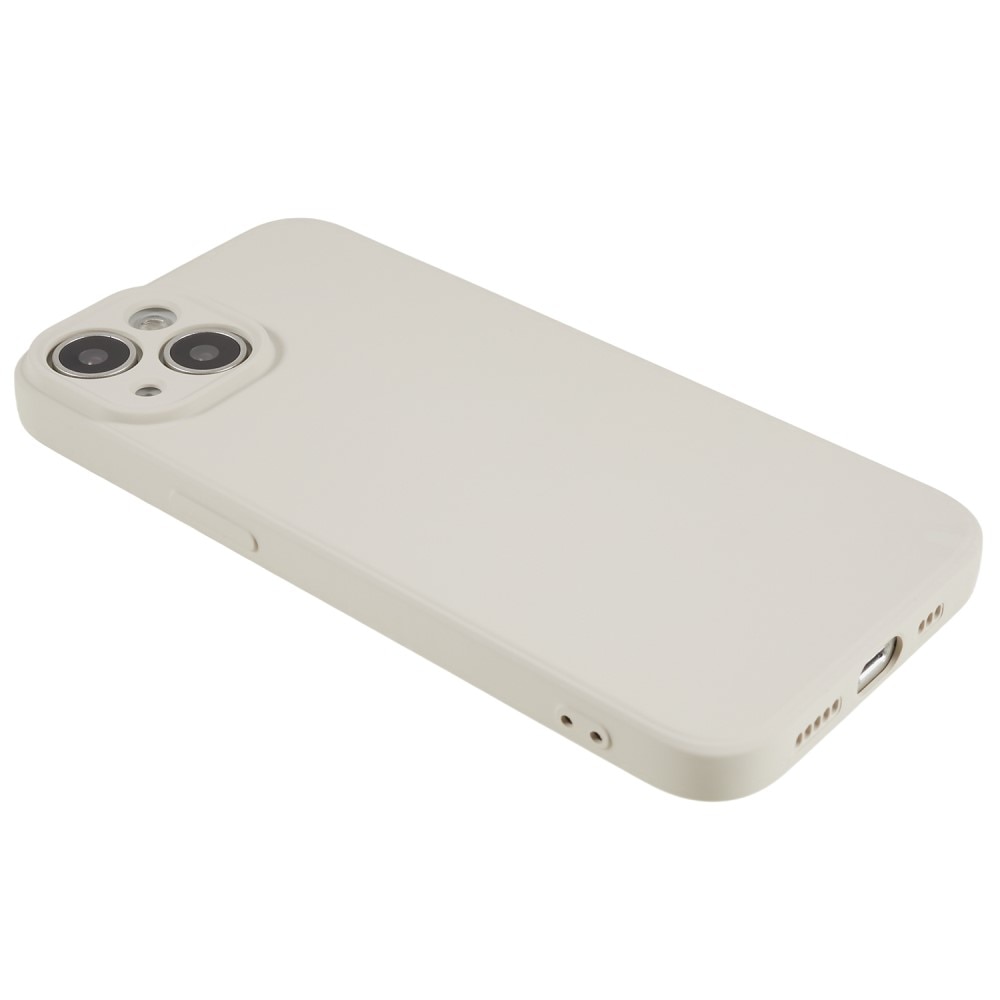 Coque TPU résistante aux chocs iPhone 14, Blanc