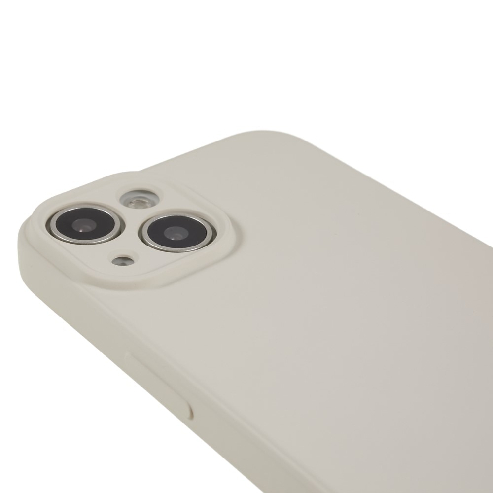 Coque TPU résistante aux chocs iPhone 14, Blanc