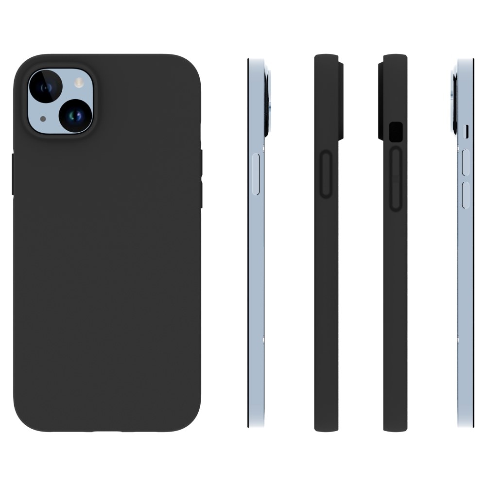 Coque TPU iPhone 15 Plus, noir