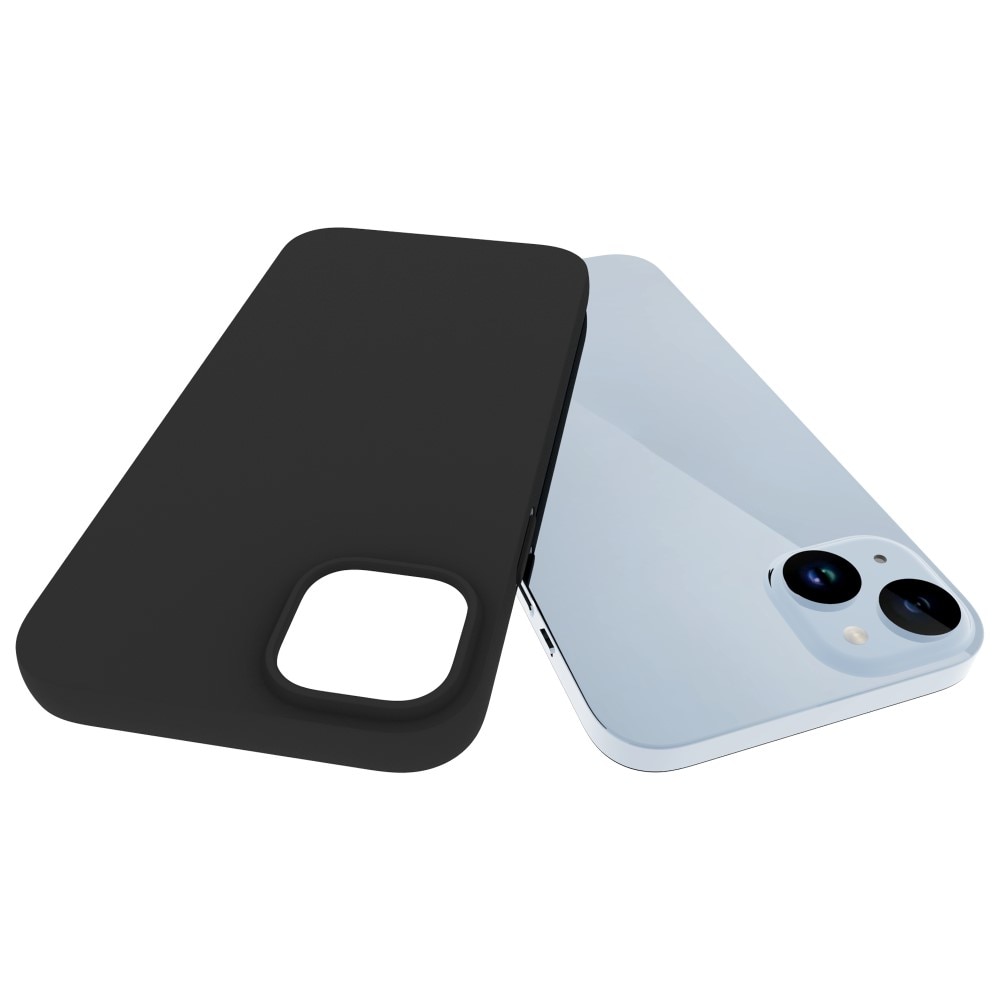 Coque TPU iPhone 15 Plus, noir