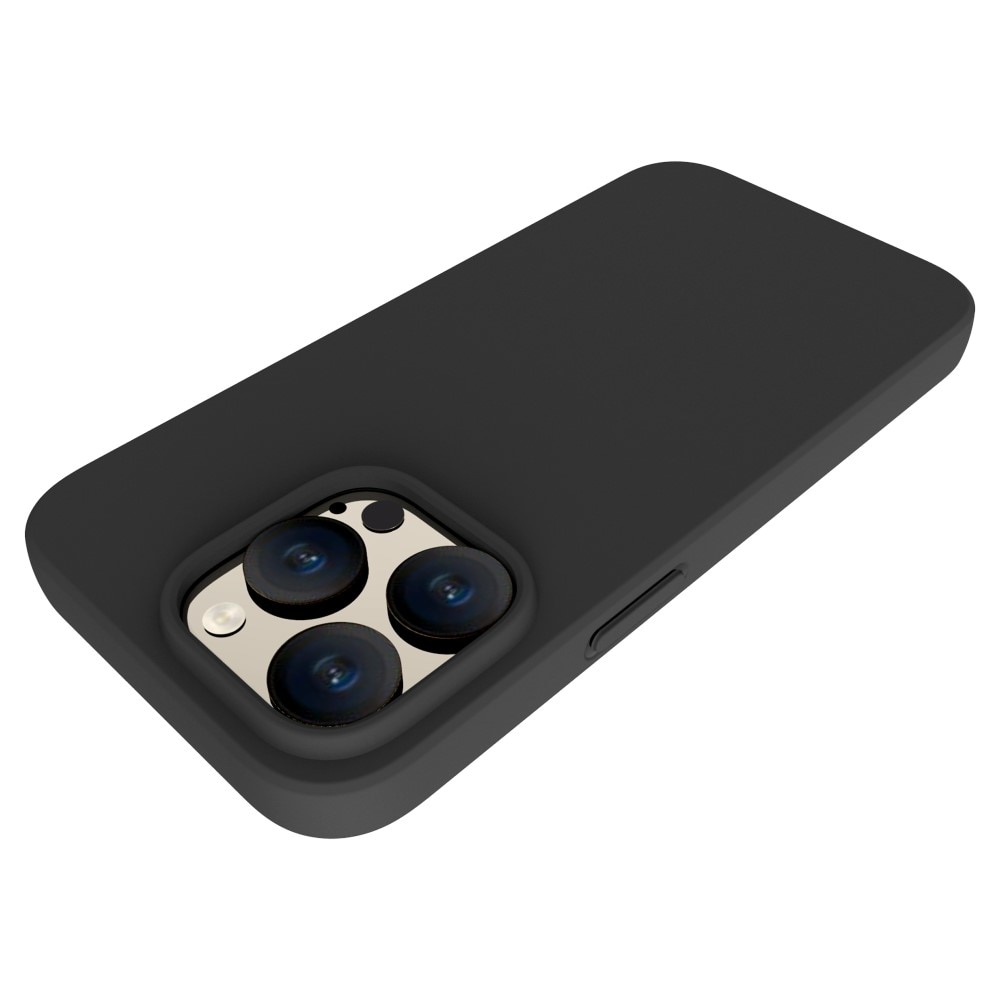 Coque TPU iPhone 15 Pro, noir