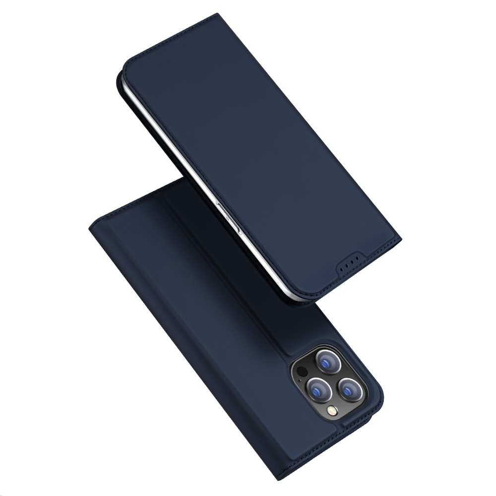 Étui portefeuille Skin Pro Series iPhone 15 Pro, Navy