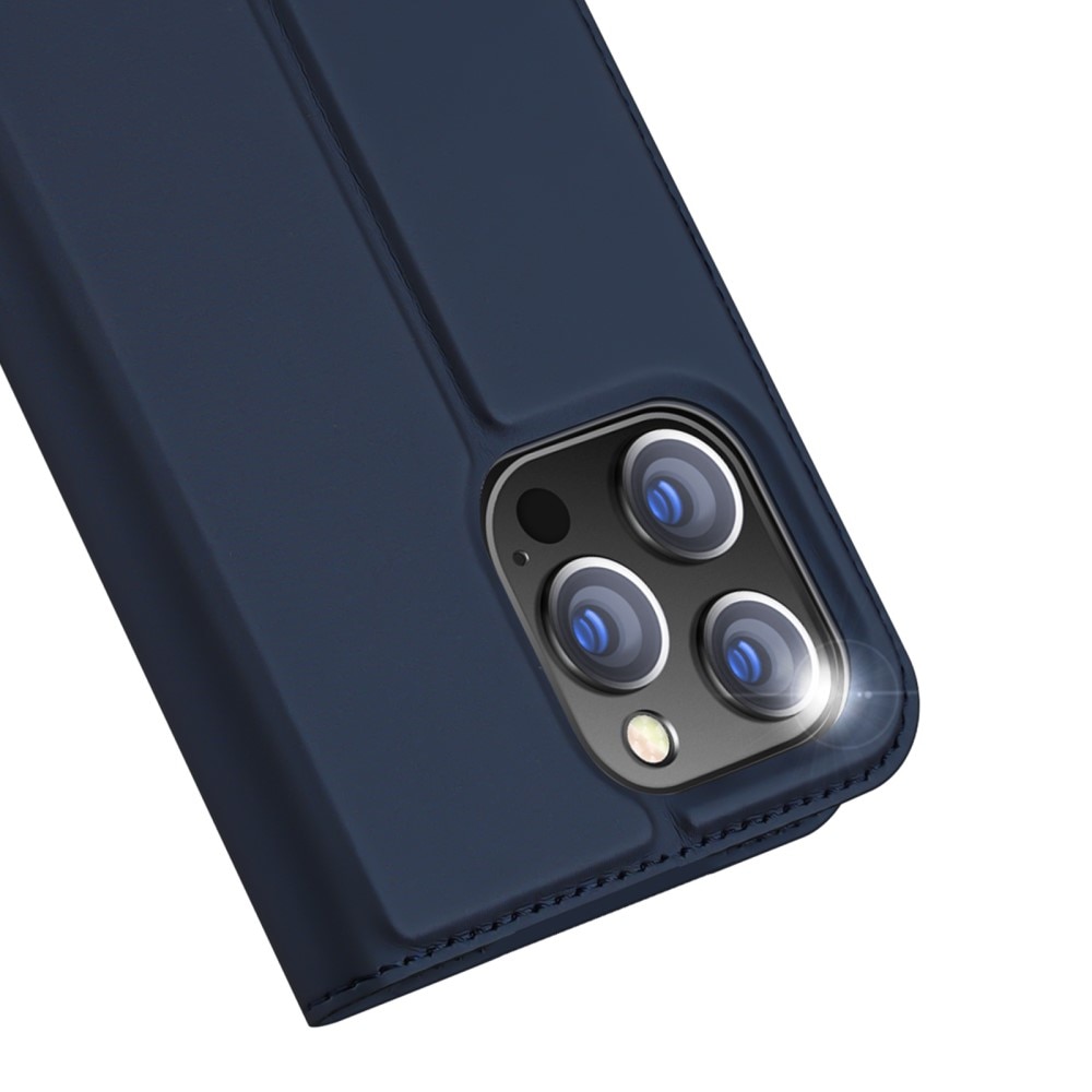 Étui portefeuille Skin Pro Series iPhone 15 Pro, Navy