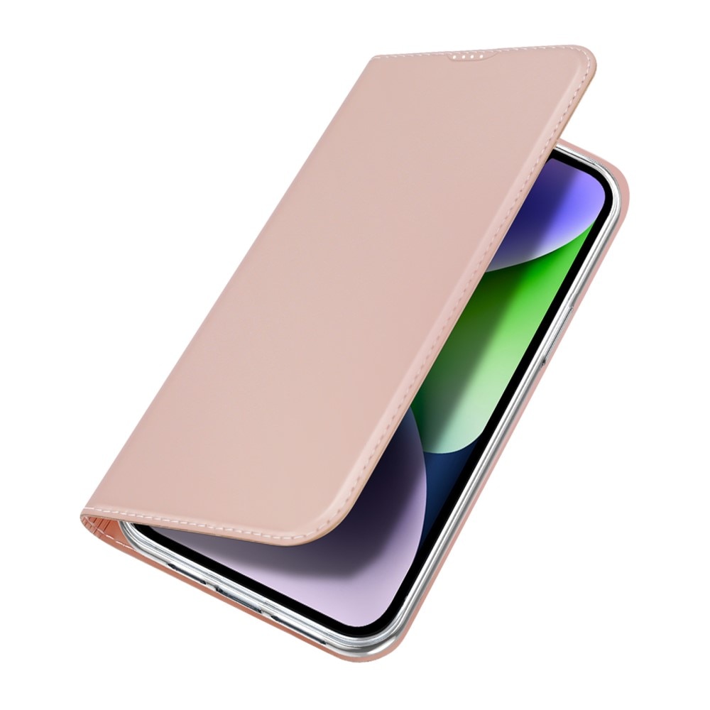 Étui portefeuille Skin Pro Series iPhone 15, Rose Gold