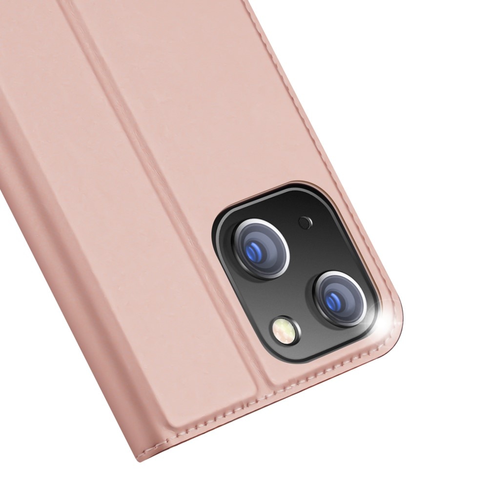 Étui portefeuille Skin Pro Series iPhone 15, Rose Gold