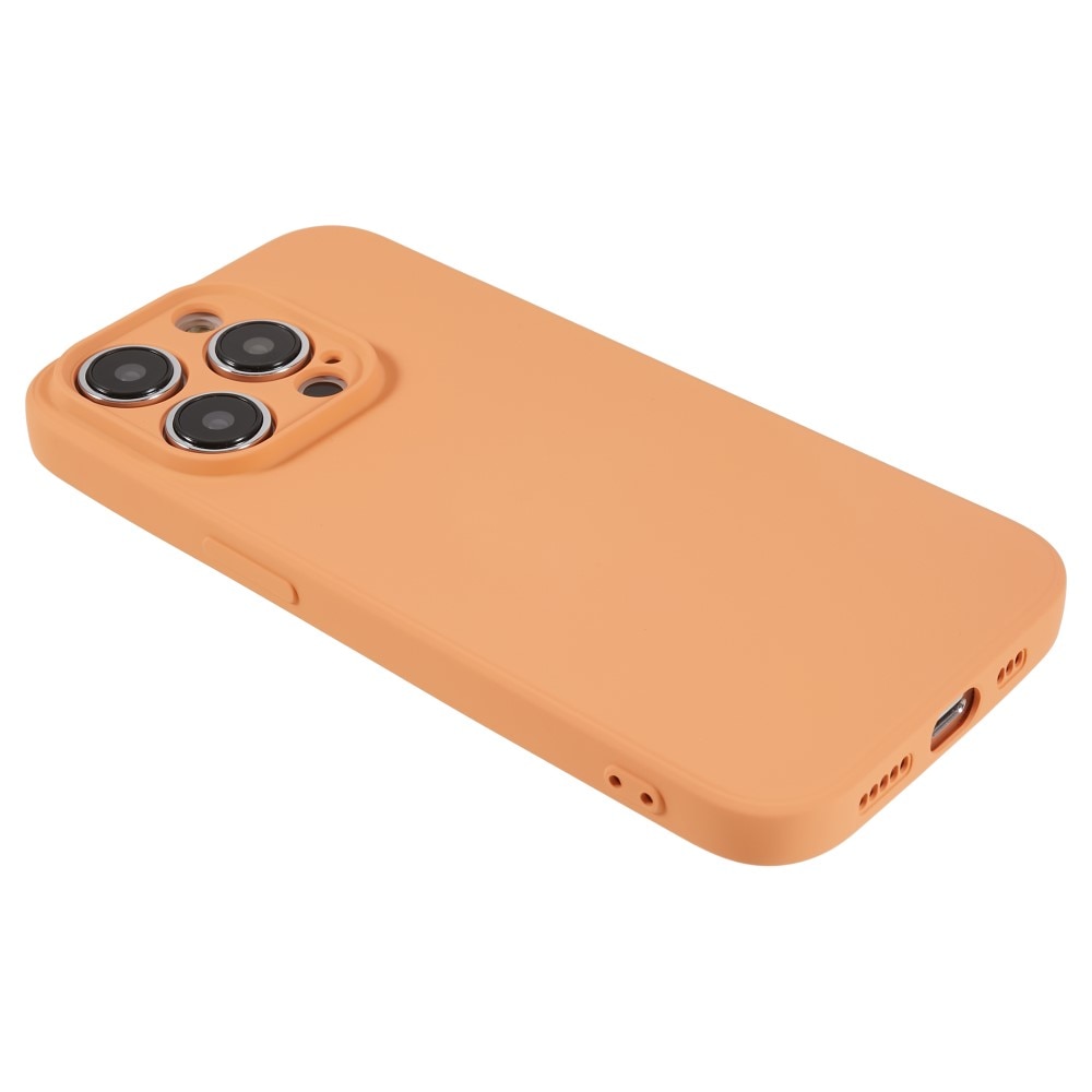 Coque TPU résistante aux chocs Apple iPhone 15 Pro Max, Orange