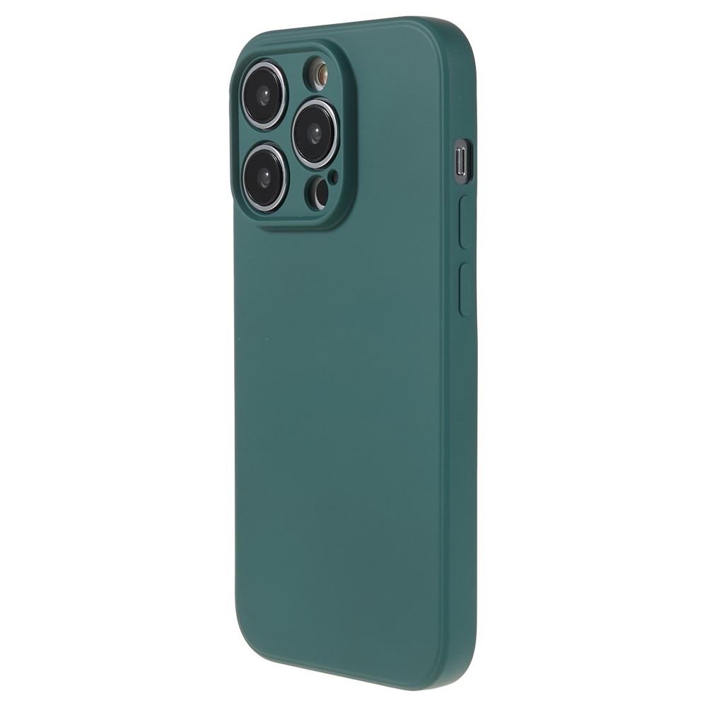 Coque TPU résistante aux chocs iPhone 15 Pro Max, Vert