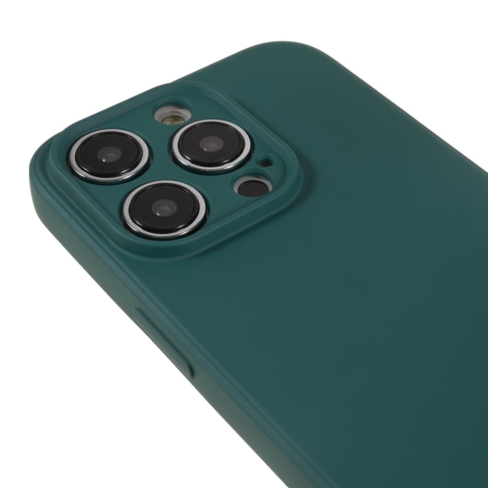 Coque TPU résistante aux chocs iPhone 15 Pro Max, Vert