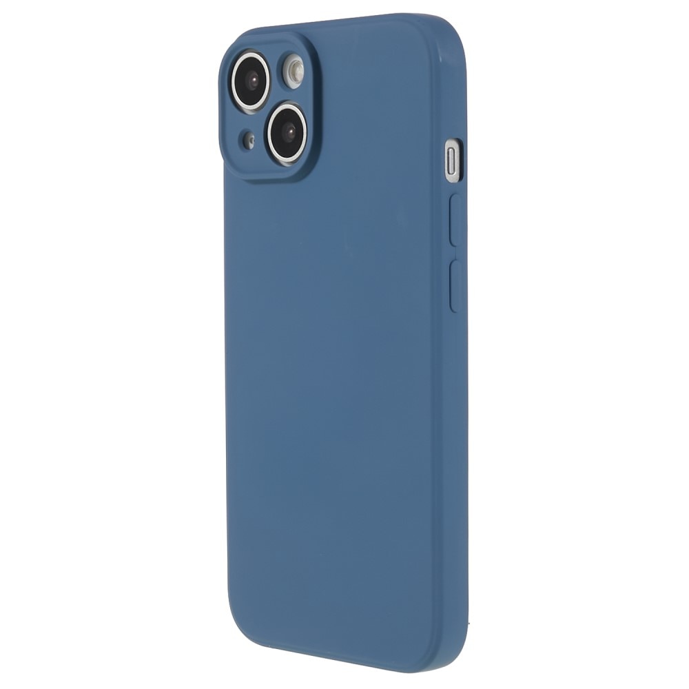 Coque TPU résistante aux chocs iPhone 15, Bleu