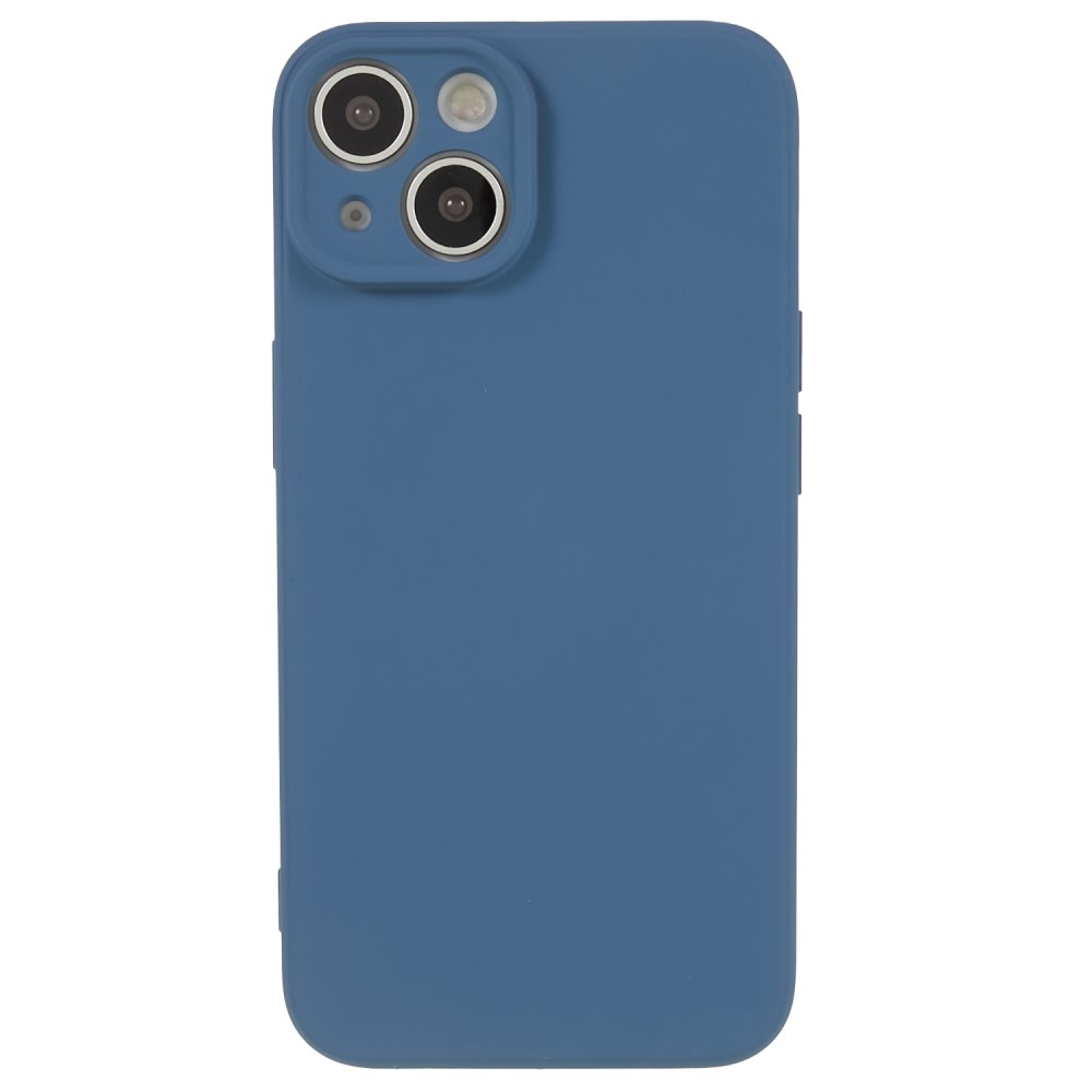 Coque TPU résistante aux chocs iPhone 15, Bleu