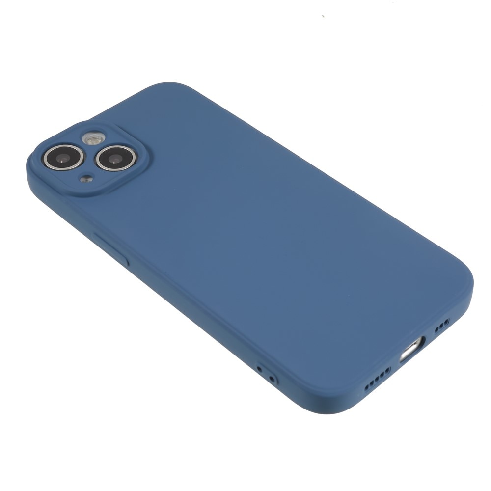 Coque TPU résistante aux chocs iPhone 15, Bleu