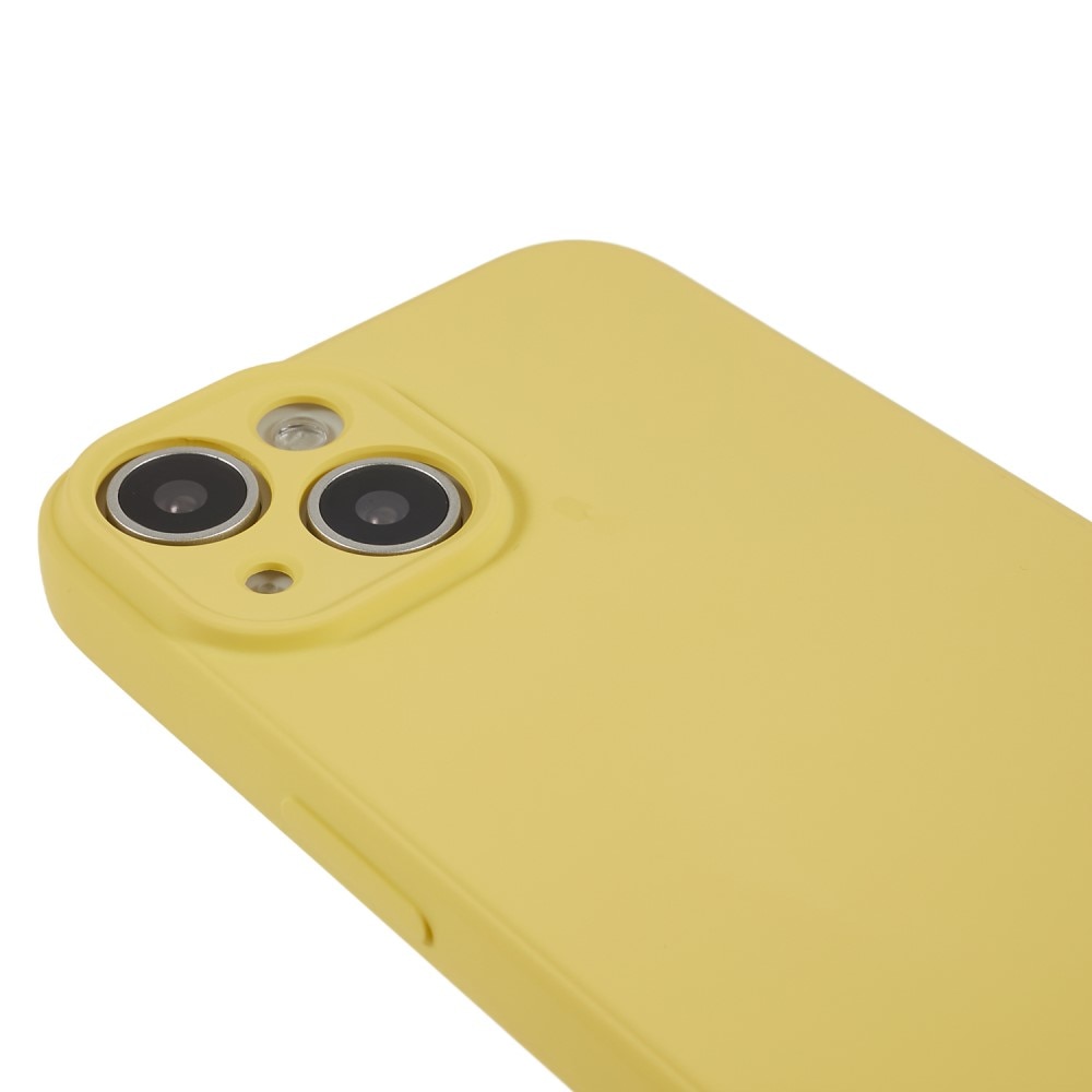 Coque TPU résistante aux chocs iPhone 15, Jaune