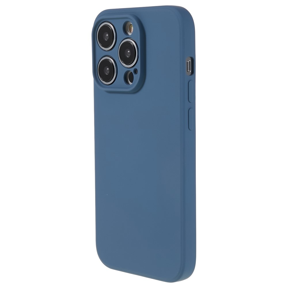 Coque TPU résistante aux chocs iPhone 15 Pro, Bleu