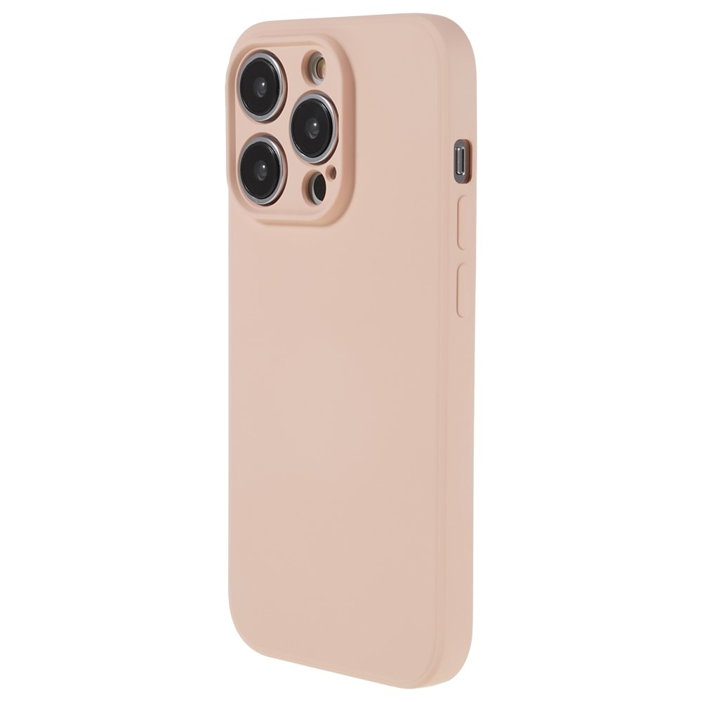 Coque TPU résistante aux chocs iPhone 15 Pro, Rose