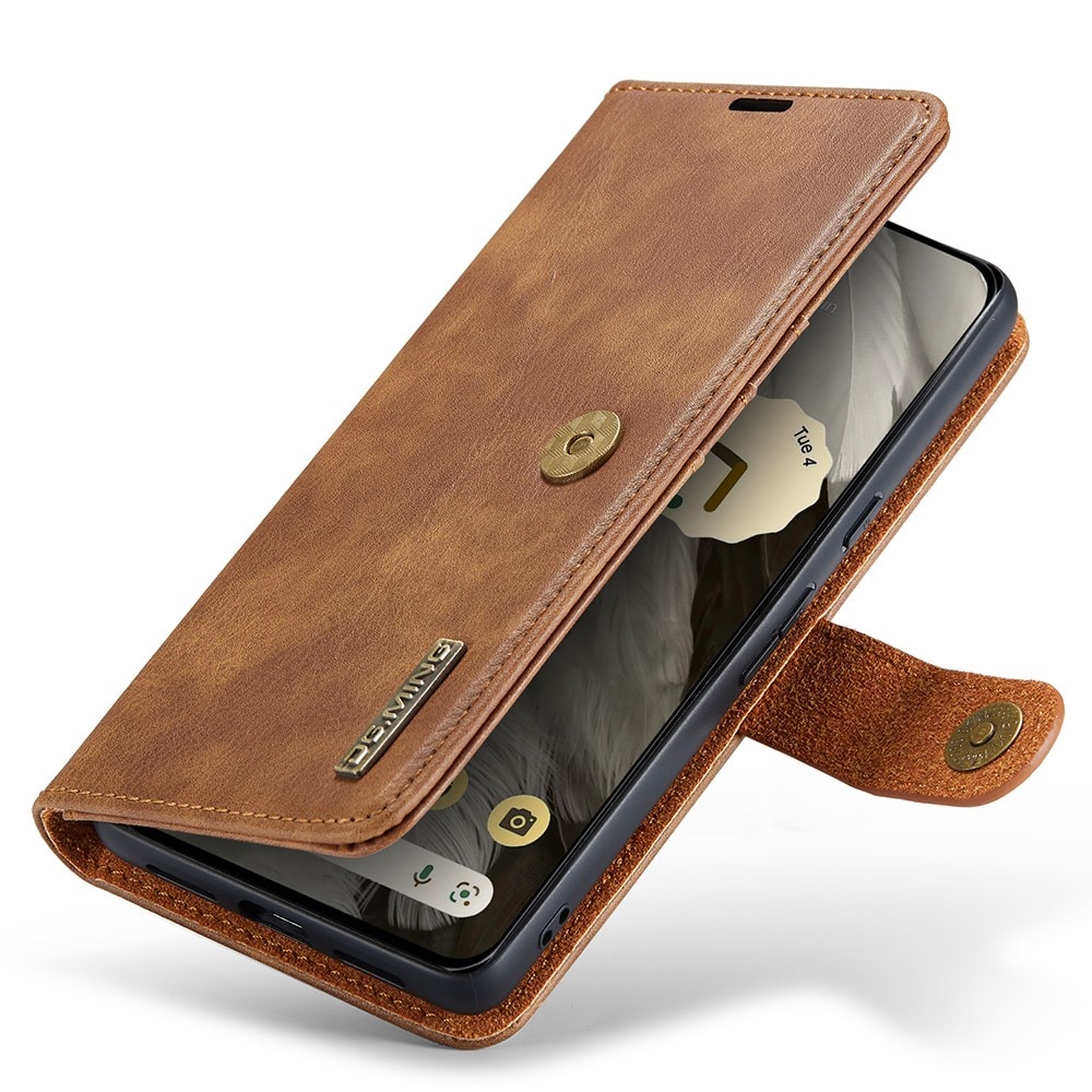 Étui portefeuille Magnet Wallet Google Pixel 8, Cognac