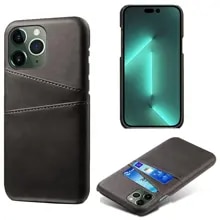 Coque Card Slots iPhone 16 Pro Max, noir