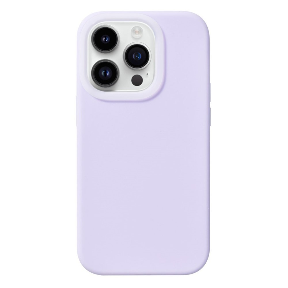 Coque en silicone Jelly iPhone 15 Pro, violet