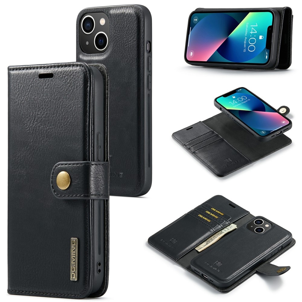 Étui portefeuille Magnet Wallet iPhone 15, Black