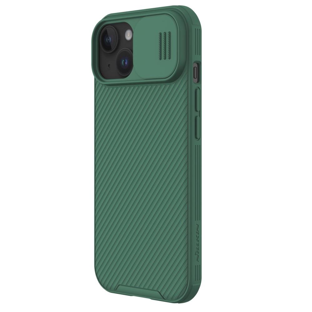 Coque CamShield iPhone 15, vert