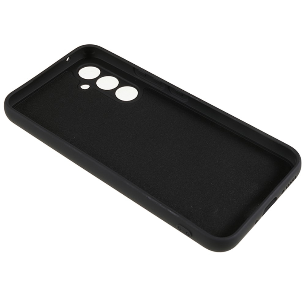 Coque TPU résistante aux chocs Samsung Galaxy S23 FE, Noir