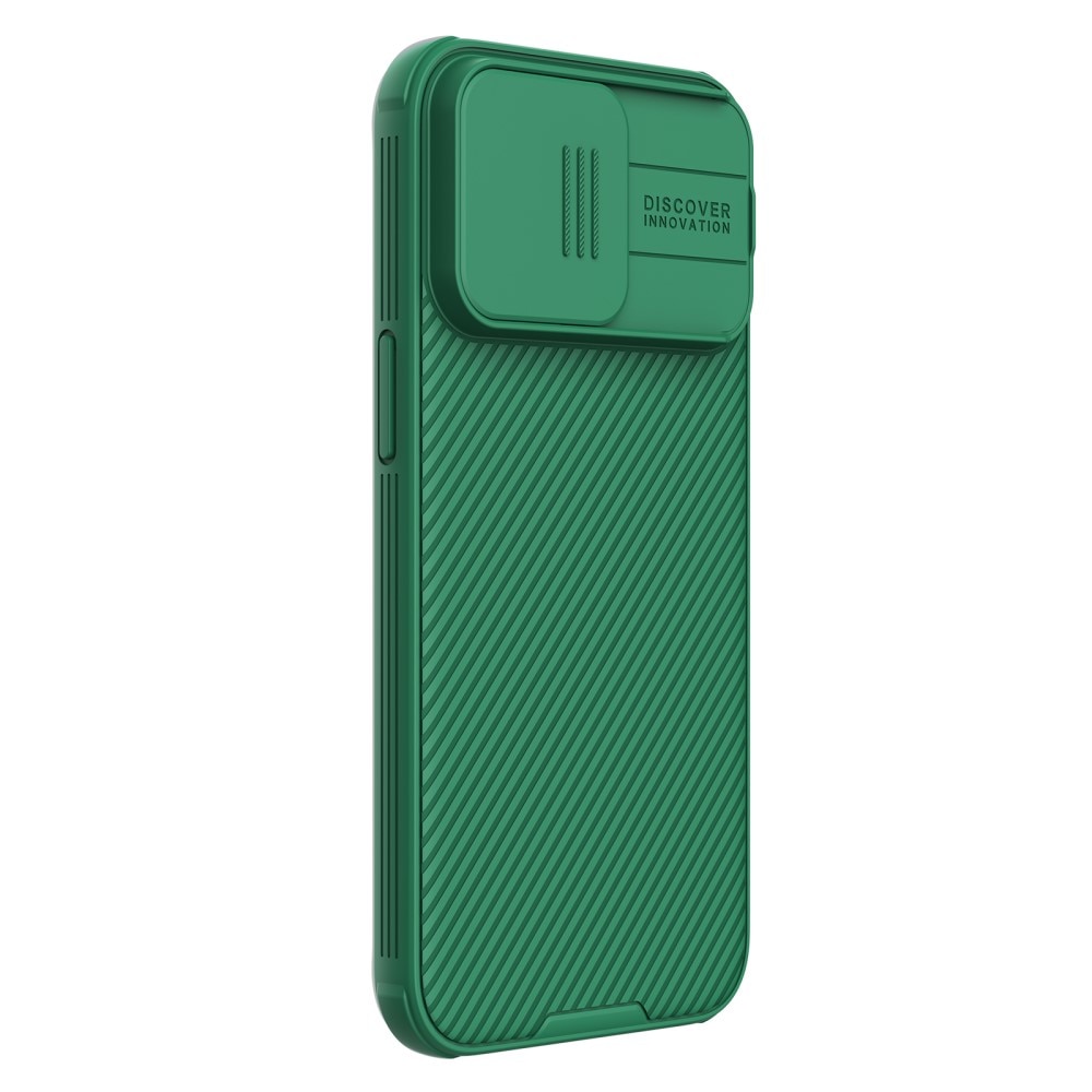 Coque CamShield iPhone 15 Pro, vert