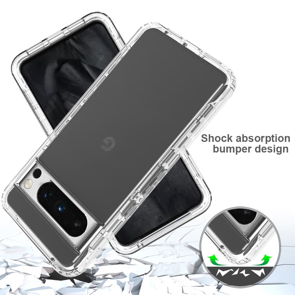 Coque Full Protection Google Pixel 8 Pro, transparent