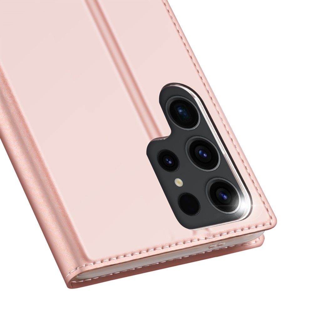 Étui portefeuille Skin Pro Series Samsung Galaxy S24 Ultra, Rose Gold