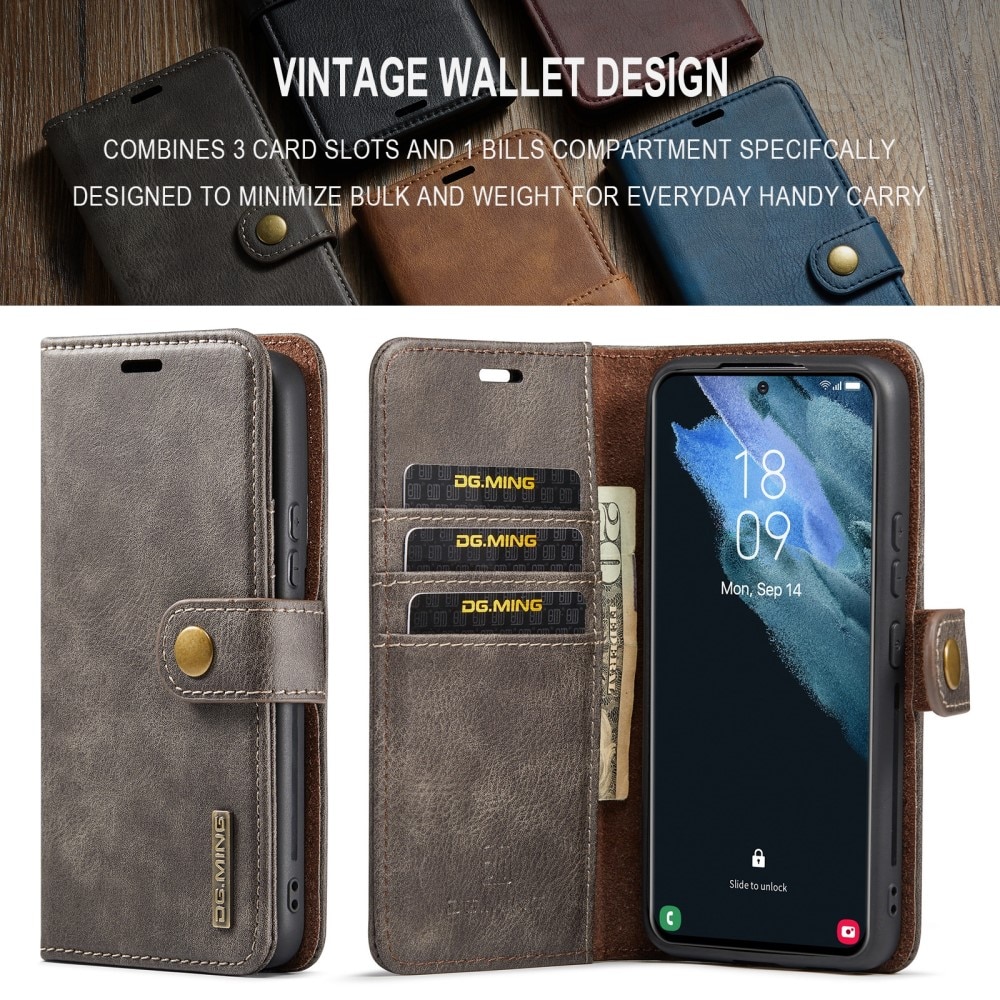 Étui portefeuille Magnet Wallet Samsung Galaxy S24, Brown