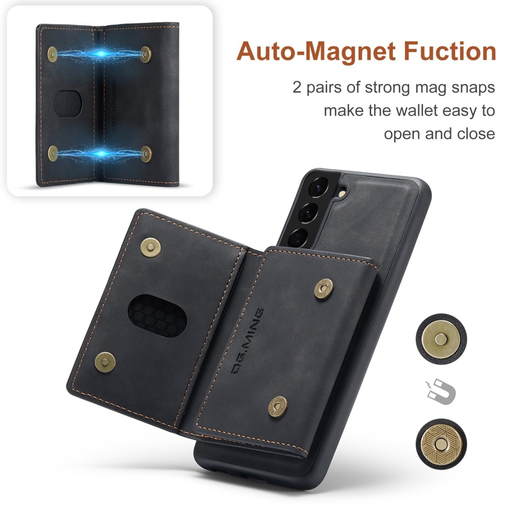 Coque Magnetic Card Slot Samsung Galaxy S24, Black